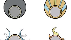 Symbols elements Swords Soul rivers Elemental Raziel