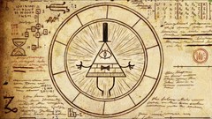 Symbols TV TV shows digital art Illuminati gravity falls