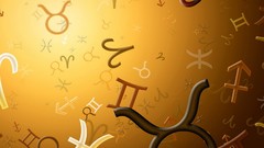 Symbols Zodiac 3d digital art