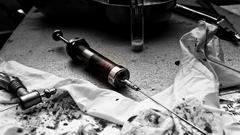 Syringe it time once