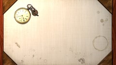 Tables steampunk widescreen desk pocket watch