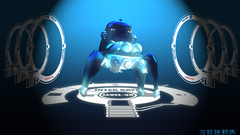 Tachikoma ghost in The