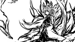 Tails black and white