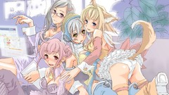 Tails panties blue eyes