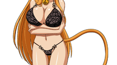 Tails panties bra nekomimi