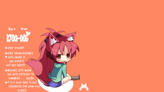 Tails redheads Chibi animal