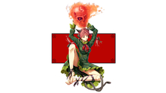 Tails skulls touhou red