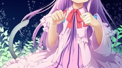 Tails touhou nekomimi purple