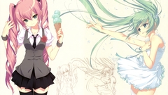 Tails vocaloid dress hatsune