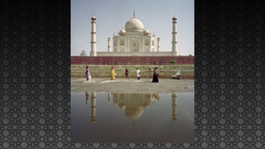 Taj mahal fall