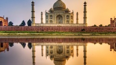 Taj Mahal reflections palace