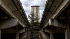 Tallahassee Capitol over pass