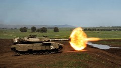 Tank fire Army battle