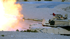 Tank fire attack Armored