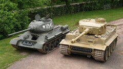tank Tiger I t 34 85 military vehicle Polish Armed Forces Polish