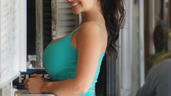 Tank tops denise milani cleavage huge boobs