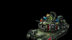 Tanks artwork black background