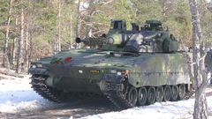 Tanks combat vehicle CV90