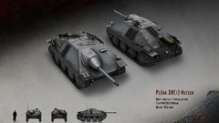 Tanks grayscale Hetzer