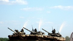 Tanks T-90 Russian army