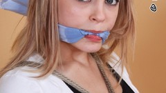 Tape blondes bondage Bree Daniels