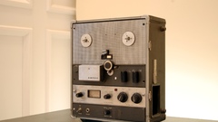 Tape high recorder reel portable Resolution ampex