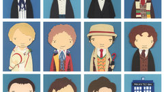 Tardis Doctor Who panels