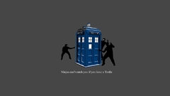 Tardis ninjas cant catch