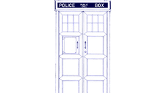 Tardis sketches Doctor Who
