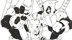 Taskmaster deadpool by delayedart