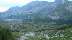 Tatra mountines pounds valley