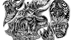 Tattoo ) With transparent