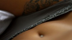 Tattoos black panties