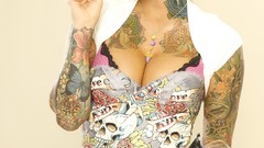 Tattoos boobs pornstars MILF