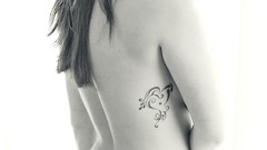 Tattoos brunettes Emilyy Jean