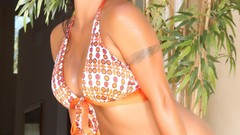 Tattoos brunettes huge boobs Latina Mariah Milano