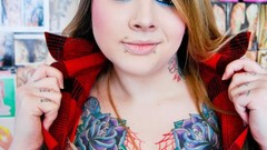 Tattoos cleavage suicidegirls Magazine