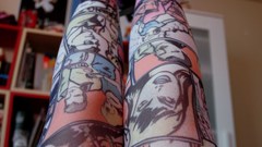 Tattoos comics tights