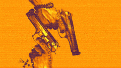 Tattoos Guns hands The