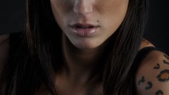 Tattoos legs boobs woman