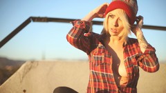 Tattoos models boobs alysha nett