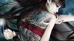 Tattoos oriental Xiao Bai