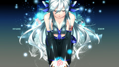 Tattoos pants vocaloid cleavage