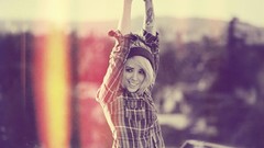 Tattoos smiling models photo shoot alysha nett