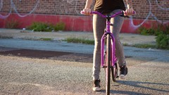Tattoos woman Bicycles redheads
