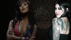 Tattoos woman Kat von