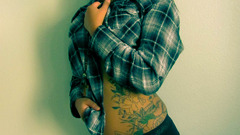 Tattoos woman panties