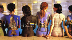 Tattoos woman pink floyd