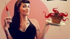 Tattoos woman tentacles pinups