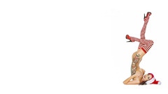 Tattoos Women redheads Christmas